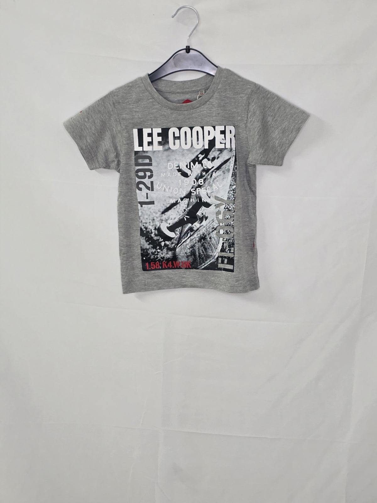 T-shirt Lee Cooper gris