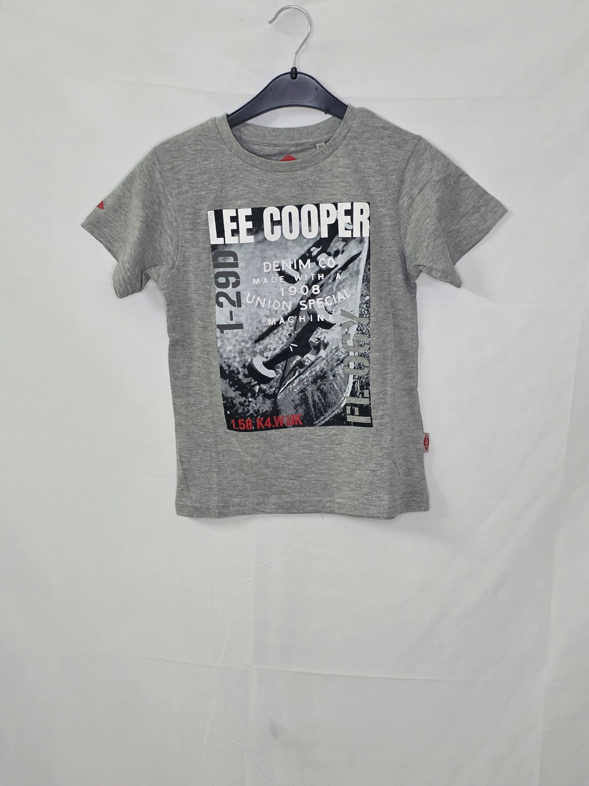 T-shirt Lee Cooper gris
