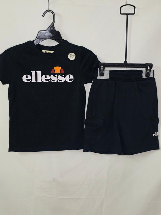 Ensemble Ellesse noir ado