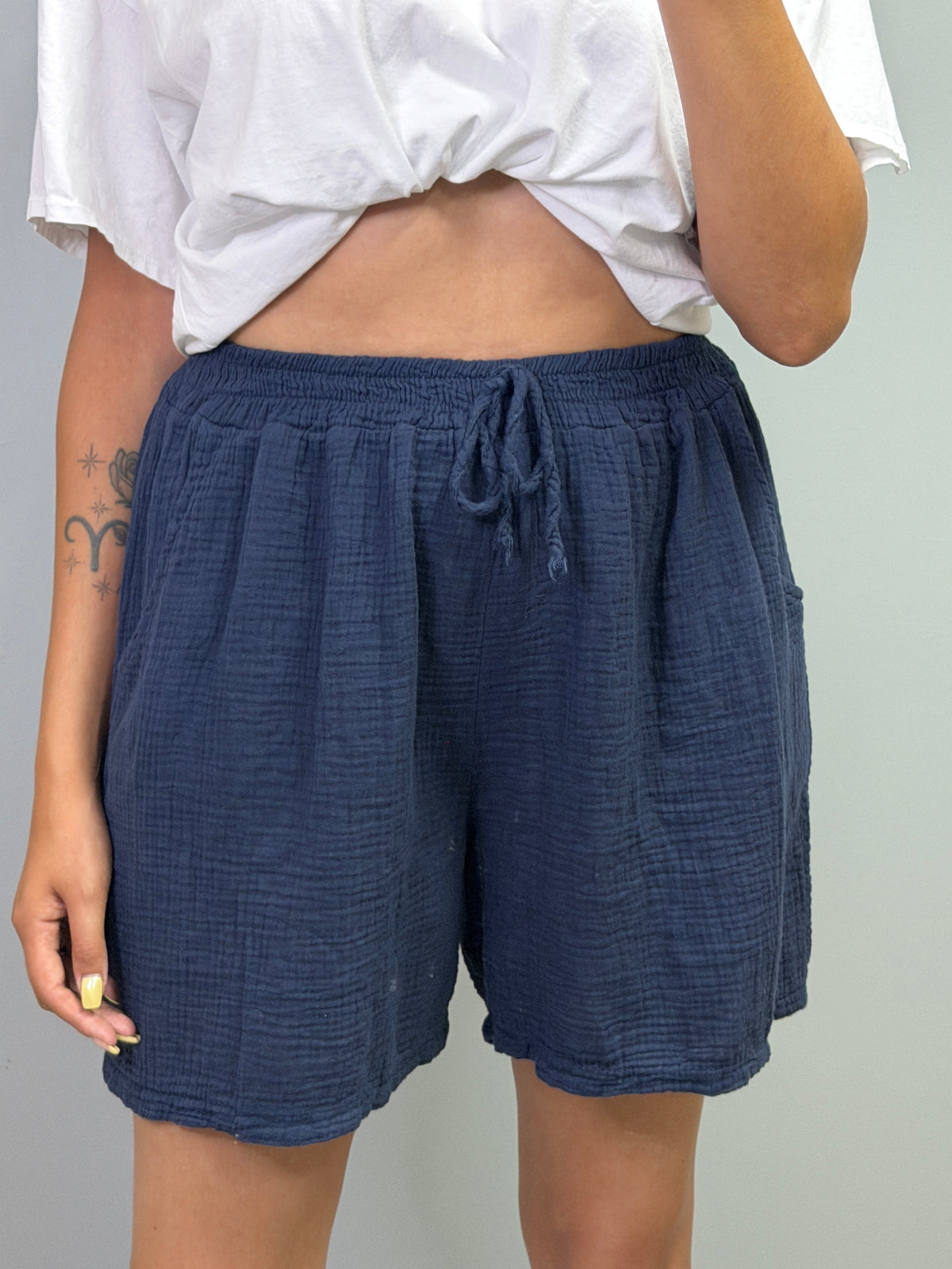 Short gaze léger & tendance